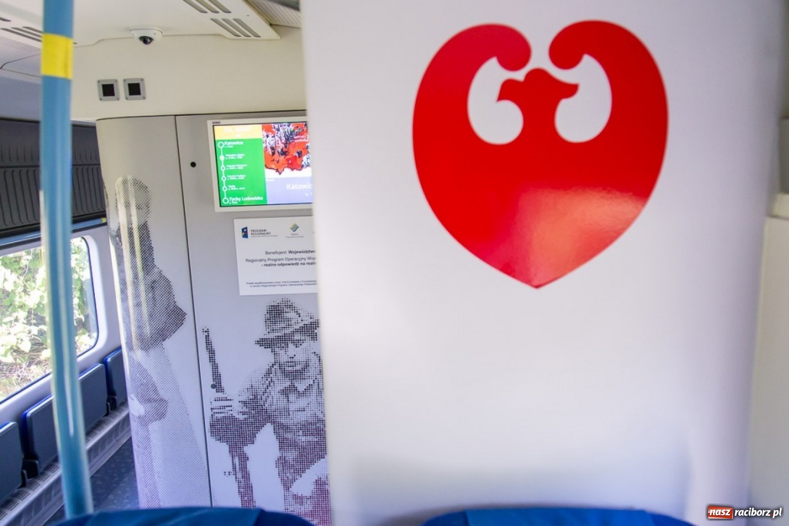 Zdjęcie w galerii na portalu naszraciborz.pl: Powstaniec Śląski wyruszył w trasę [FOTO] wiadomości z regionu