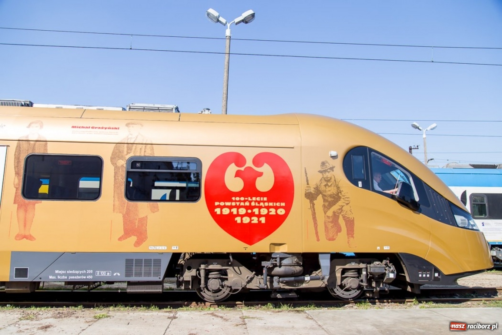 Zdjęcie w galerii na portalu naszraciborz.pl: Powstaniec Śląski wyruszył w trasę [FOTO] wiadomości z regionu