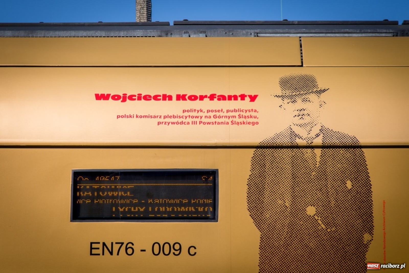 Zdjęcie w galerii na portalu naszraciborz.pl: Powstaniec Śląski wyruszył w trasę [FOTO] wiadomości z regionu