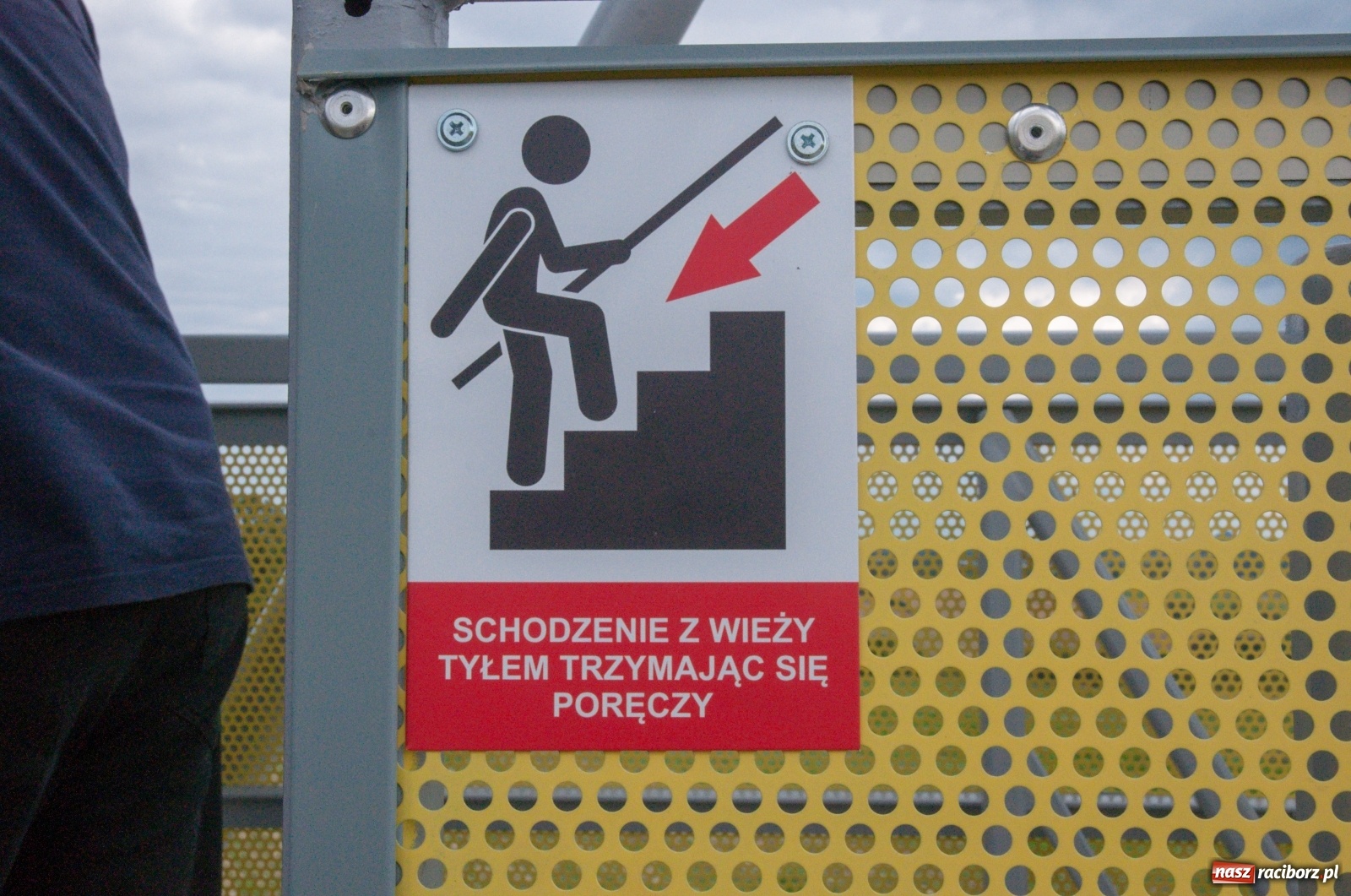 Zdjęcie w galerii na portalu naszraciborz.pl: Wieża widokowa w Pogrzebieniu już otwarta. Zobaczcie, co z niej widać [FOTO]  wiadomości z regionu