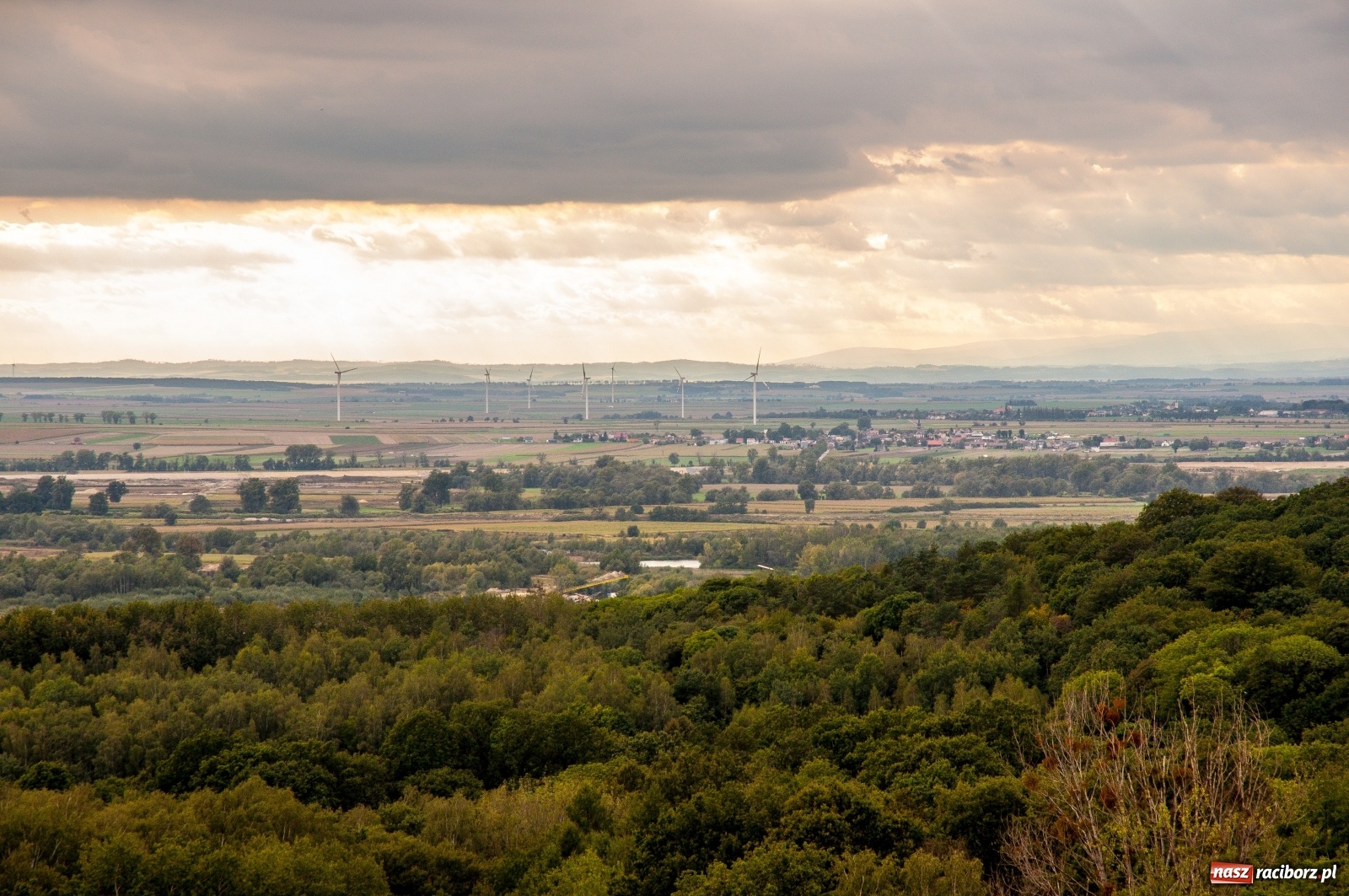 Zdjęcie w galerii na portalu naszraciborz.pl: Wieża widokowa w Pogrzebieniu już otwarta. Zobaczcie, co z niej widać [FOTO]  wiadomości z regionu