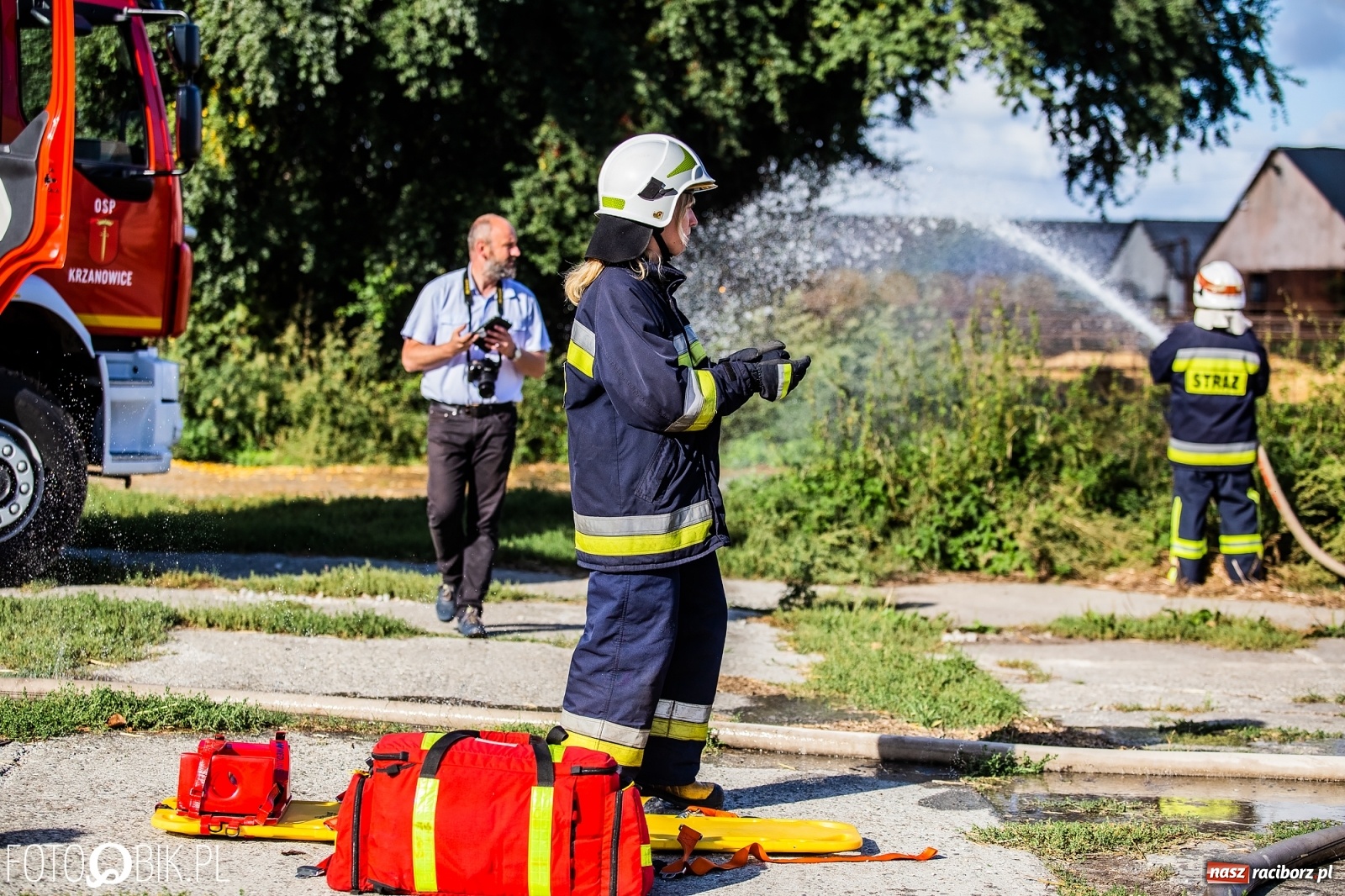 Zdjęcie w galerii na portalu naszraciborz.pl: Seria pożarów w Krzanowicach [FOTO i WIDEO]  wiadomości z regionu
