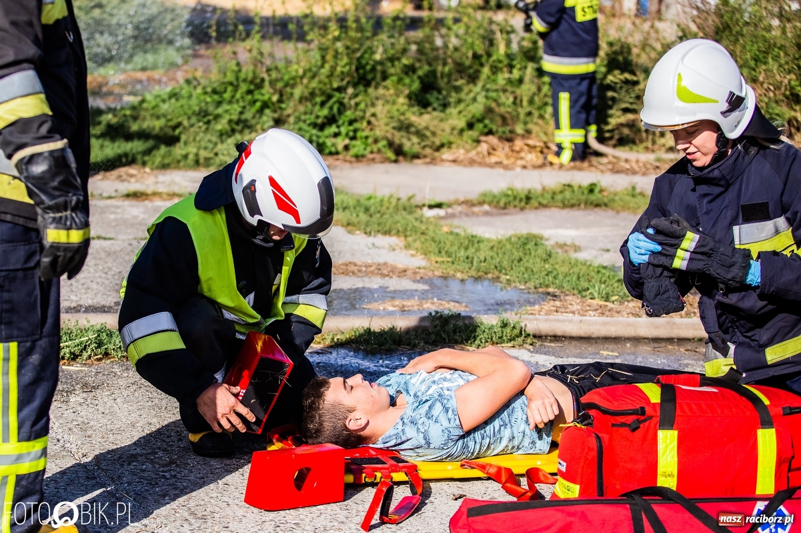 Zdjęcie w galerii na portalu naszraciborz.pl: Seria pożarów w Krzanowicach [FOTO i WIDEO]  wiadomości z regionu