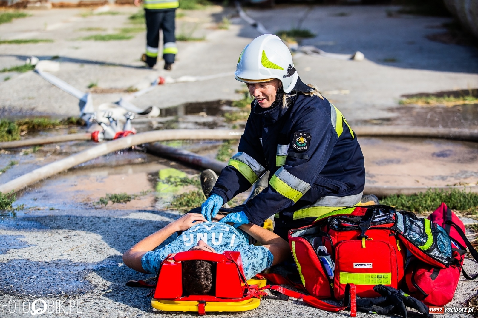 Zdjęcie w galerii na portalu naszraciborz.pl: Seria pożarów w Krzanowicach [FOTO i WIDEO]  wiadomości z regionu