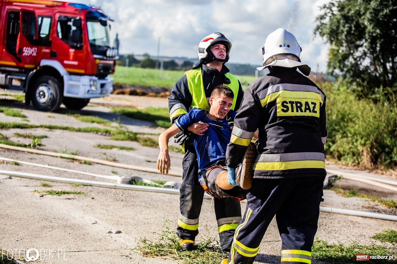 Zdjęcie w galerii na portalu naszraciborz.pl: Seria pożarów w Krzanowicach [FOTO i WIDEO]  wiadomości z regionu