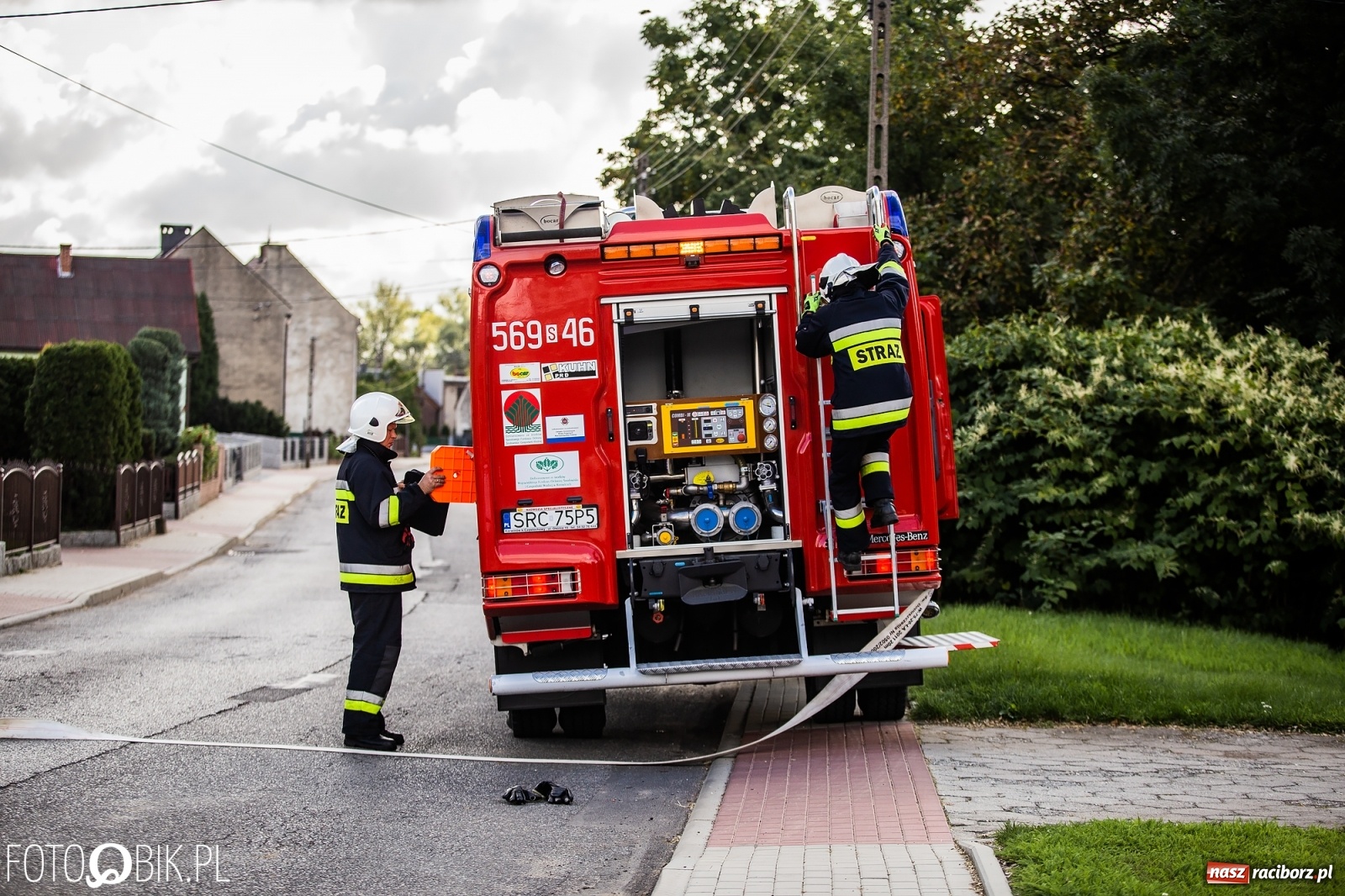 Zdjęcie w galerii na portalu naszraciborz.pl: Seria pożarów w Krzanowicach [FOTO i WIDEO]  wiadomości z regionu