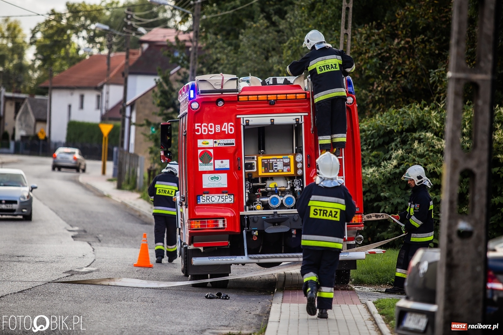 Zdjęcie w galerii na portalu naszraciborz.pl: Seria pożarów w Krzanowicach [FOTO i WIDEO]  wiadomości z regionu