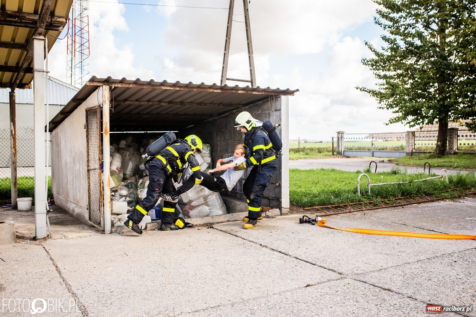 Zdjęcie w galerii na portalu naszraciborz.pl: Seria pożarów w Krzanowicach [FOTO i WIDEO]  wiadomości z regionu
