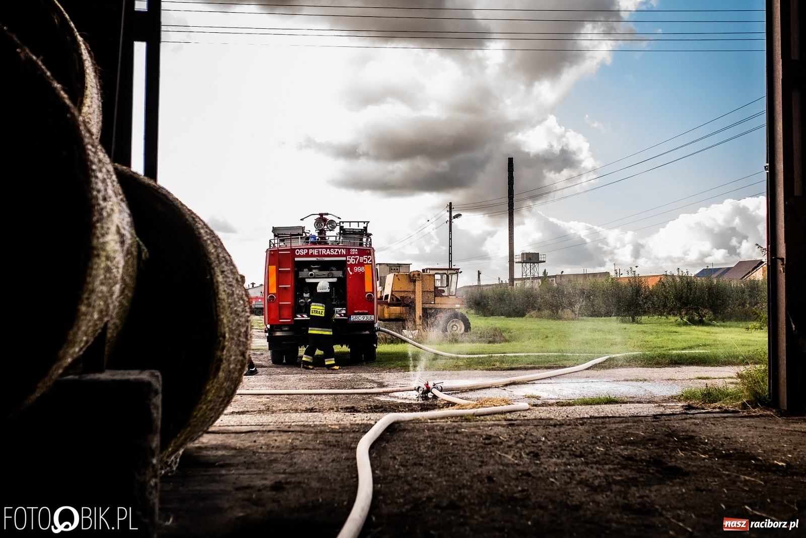 Zdjęcie w galerii na portalu naszraciborz.pl: Seria pożarów w Krzanowicach [FOTO i WIDEO]  wiadomości z regionu