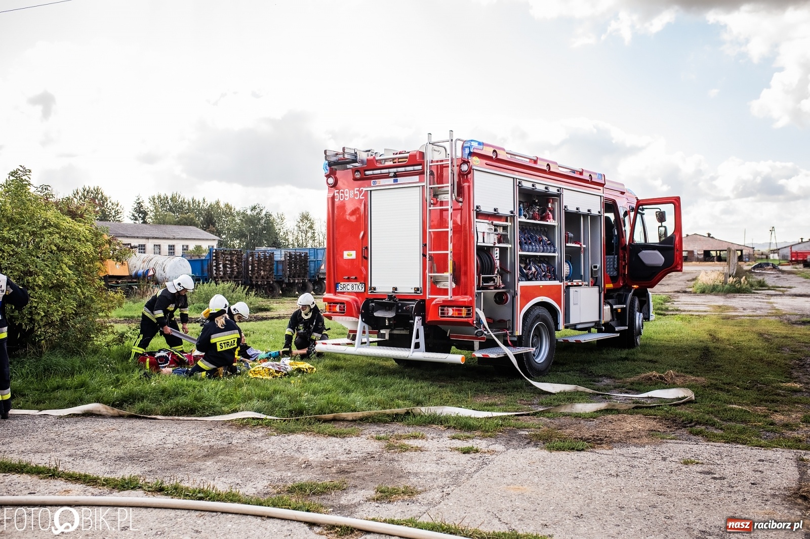 Zdjęcie w galerii na portalu naszraciborz.pl: Seria pożarów w Krzanowicach [FOTO i WIDEO]  wiadomości z regionu