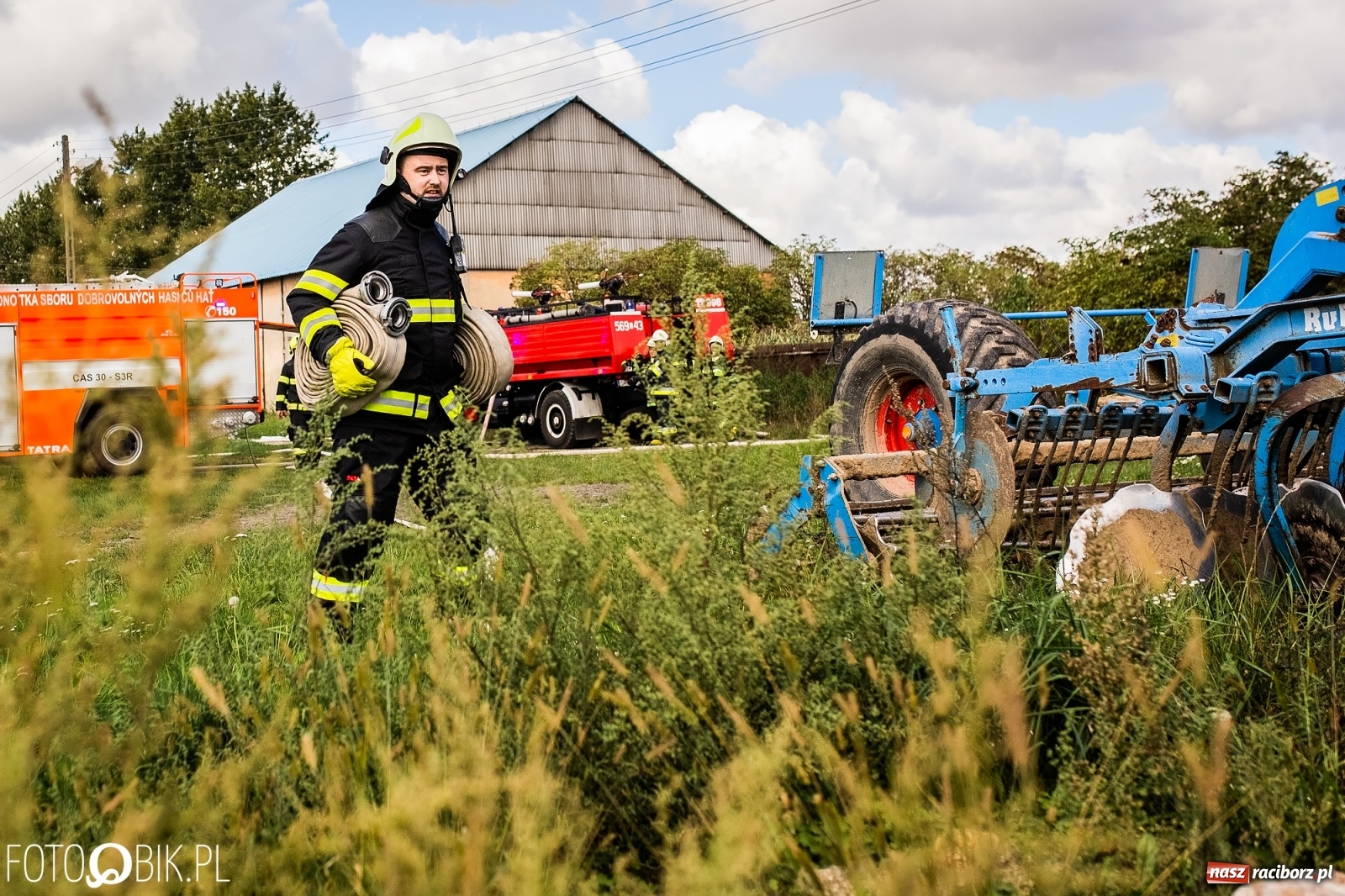 Zdjęcie w galerii na portalu naszraciborz.pl: Seria pożarów w Krzanowicach [FOTO i WIDEO]  wiadomości z regionu