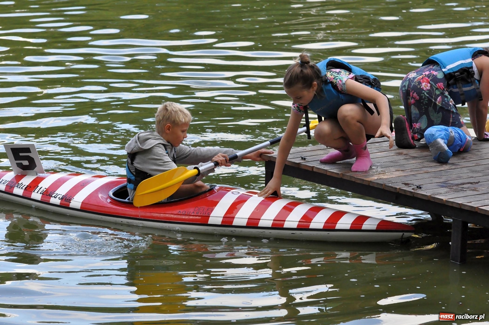 Zdjęcie w galerii na portalu naszraciborz.pl: Mistrzostwa Raciborza w kajakarstwie [FOTO i WIDEO]  wiadomości z regionu