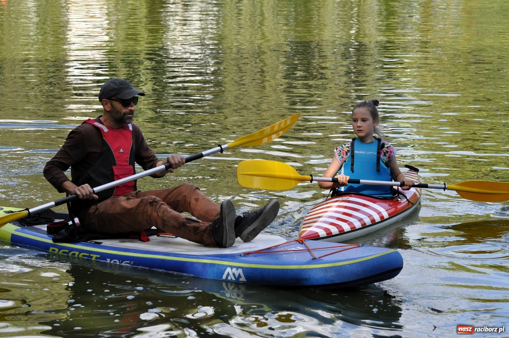 Zdjęcie w galerii na portalu naszraciborz.pl: Mistrzostwa Raciborza w kajakarstwie [FOTO i WIDEO]  wiadomości z regionu