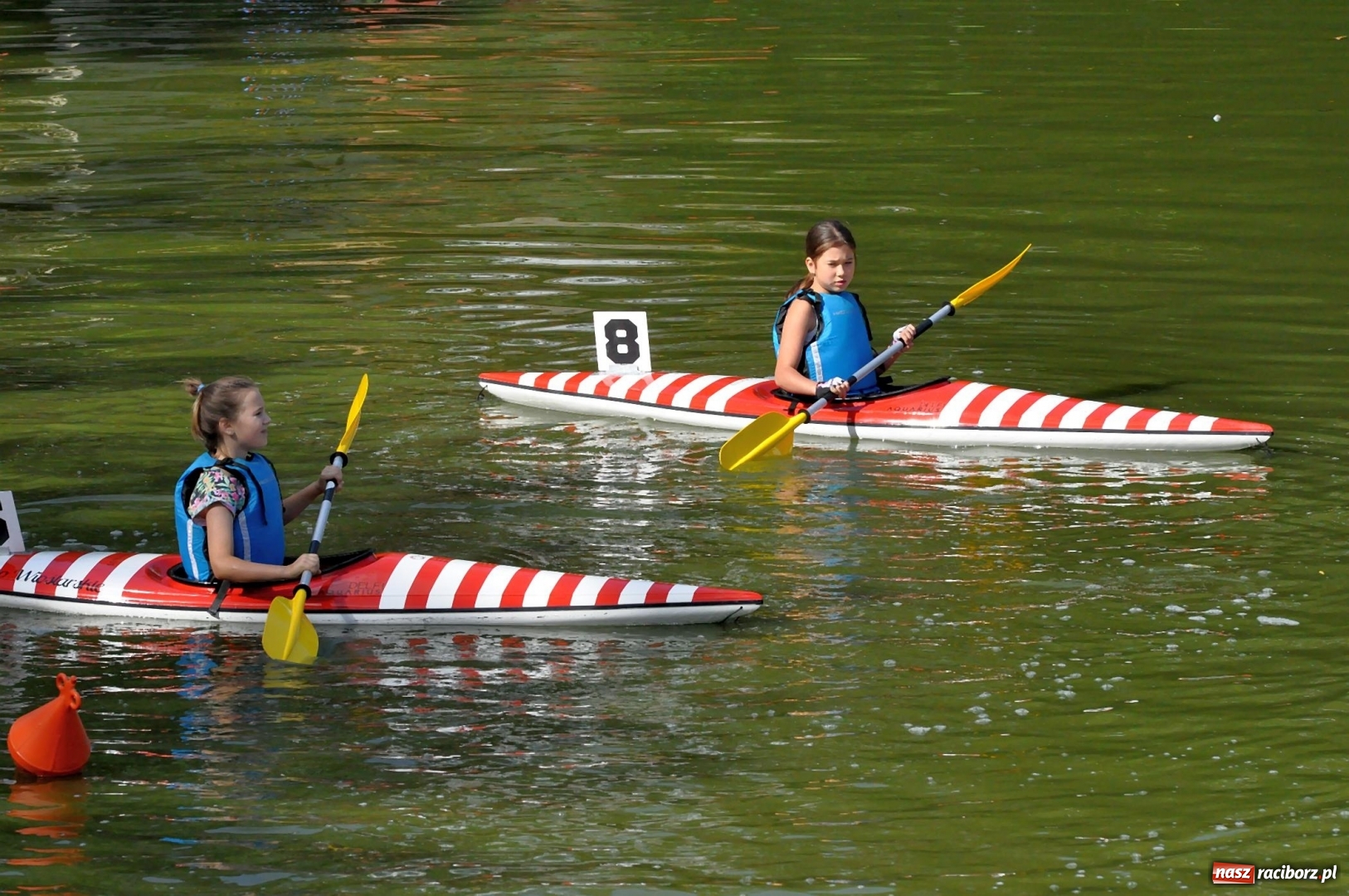 Zdjęcie w galerii na portalu naszraciborz.pl: Mistrzostwa Raciborza w kajakarstwie [FOTO i WIDEO]  wiadomości z regionu