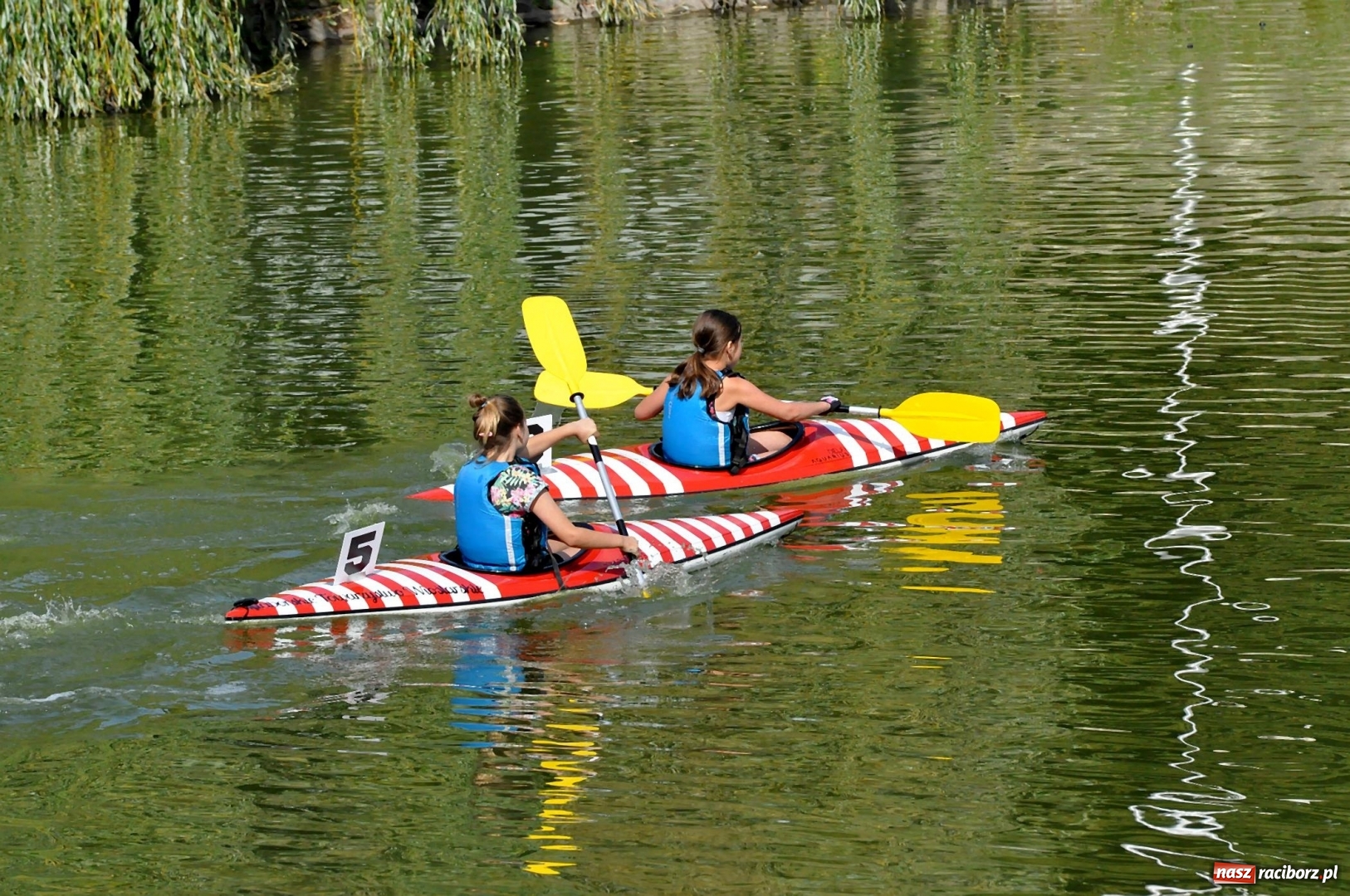 Zdjęcie w galerii na portalu naszraciborz.pl: Mistrzostwa Raciborza w kajakarstwie [FOTO i WIDEO]  wiadomości z regionu