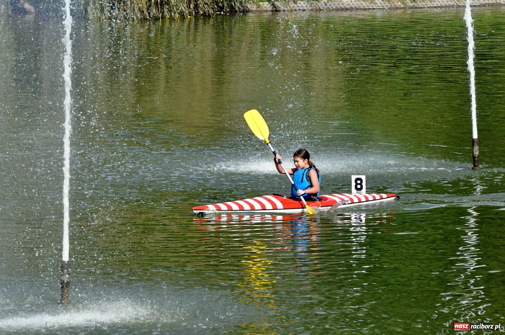 Zdjęcie w galerii na portalu naszraciborz.pl: Mistrzostwa Raciborza w kajakarstwie [FOTO i WIDEO]  wiadomości z regionu