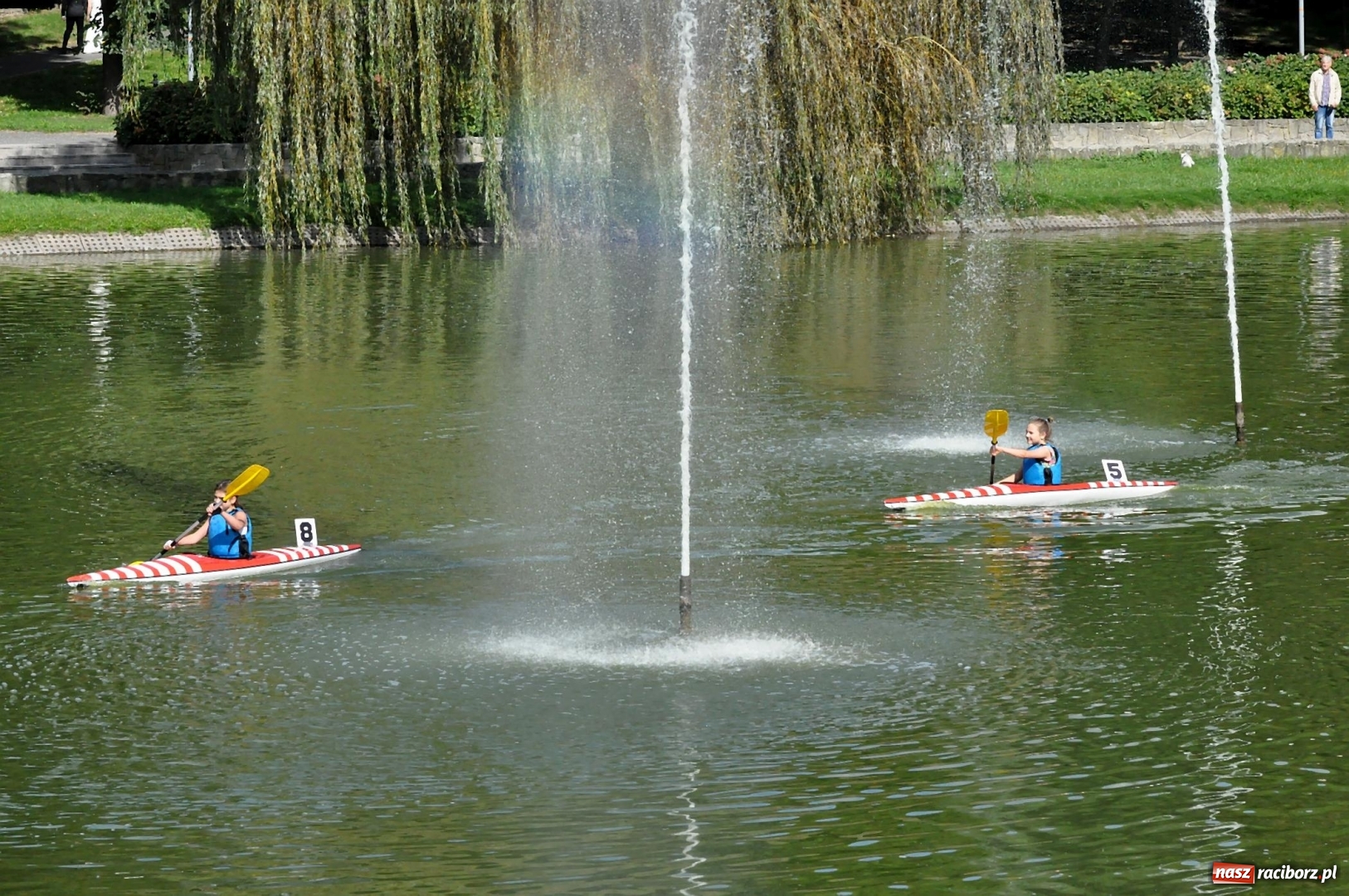 Zdjęcie w galerii na portalu naszraciborz.pl: Mistrzostwa Raciborza w kajakarstwie [FOTO i WIDEO]  wiadomości z regionu