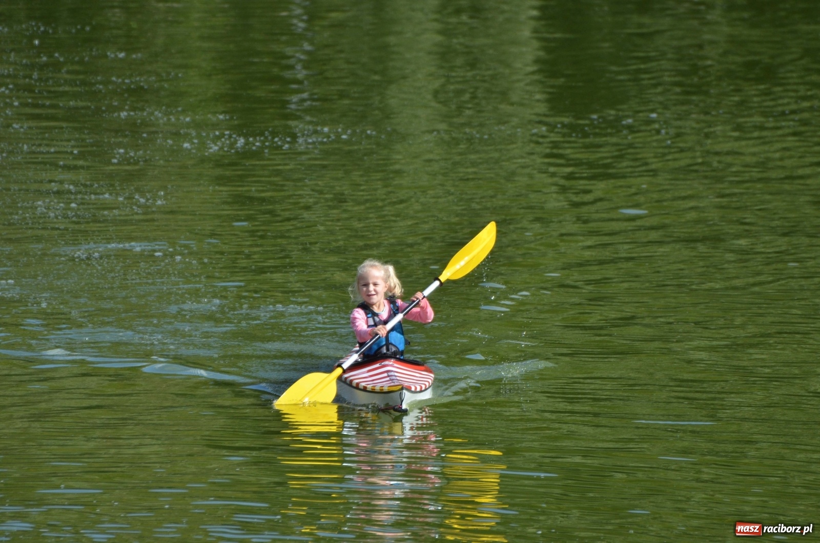 Zdjęcie w galerii na portalu naszraciborz.pl: Mistrzostwa Raciborza w kajakarstwie [FOTO i WIDEO]  wiadomości z regionu