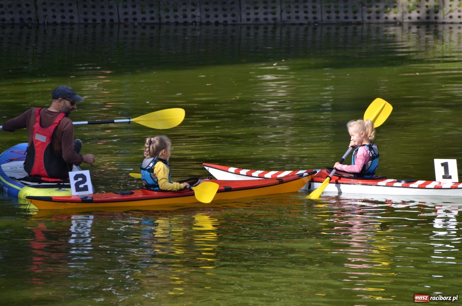 Zdjęcie w galerii na portalu naszraciborz.pl: Mistrzostwa Raciborza w kajakarstwie [FOTO i WIDEO]  wiadomości z regionu