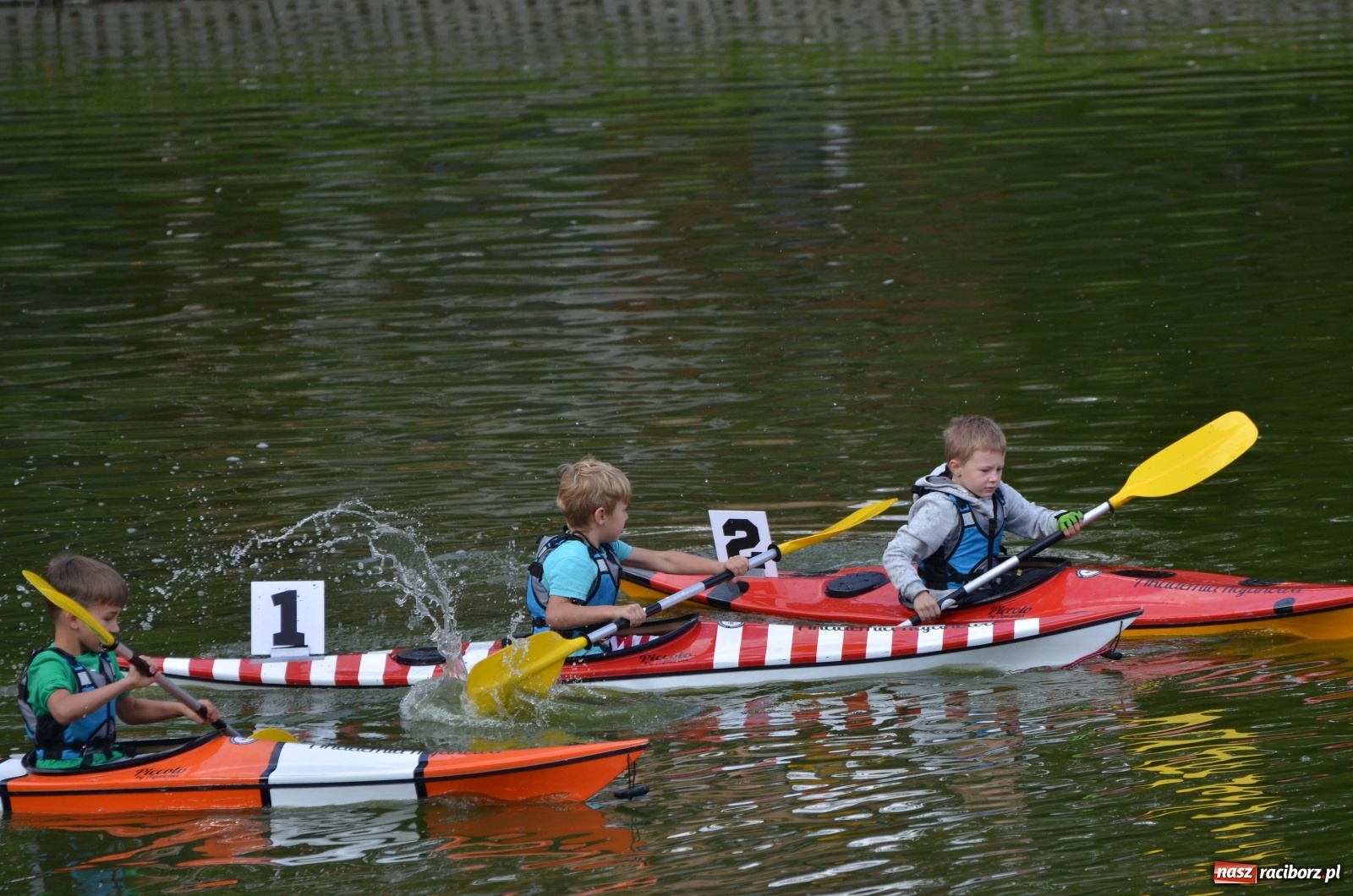 Zdjęcie w galerii na portalu naszraciborz.pl: Mistrzostwa Raciborza w kajakarstwie [FOTO i WIDEO]  wiadomości z regionu