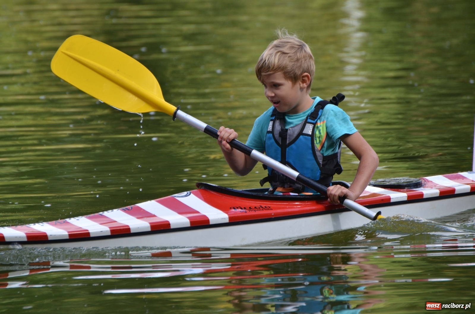 Zdjęcie w galerii na portalu naszraciborz.pl: Mistrzostwa Raciborza w kajakarstwie [FOTO i WIDEO]  wiadomości z regionu