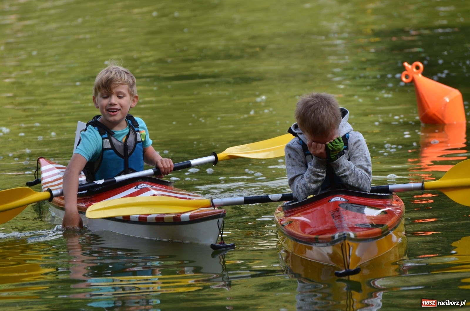 Zdjęcie w galerii na portalu naszraciborz.pl: Mistrzostwa Raciborza w kajakarstwie [FOTO i WIDEO]  wiadomości z regionu