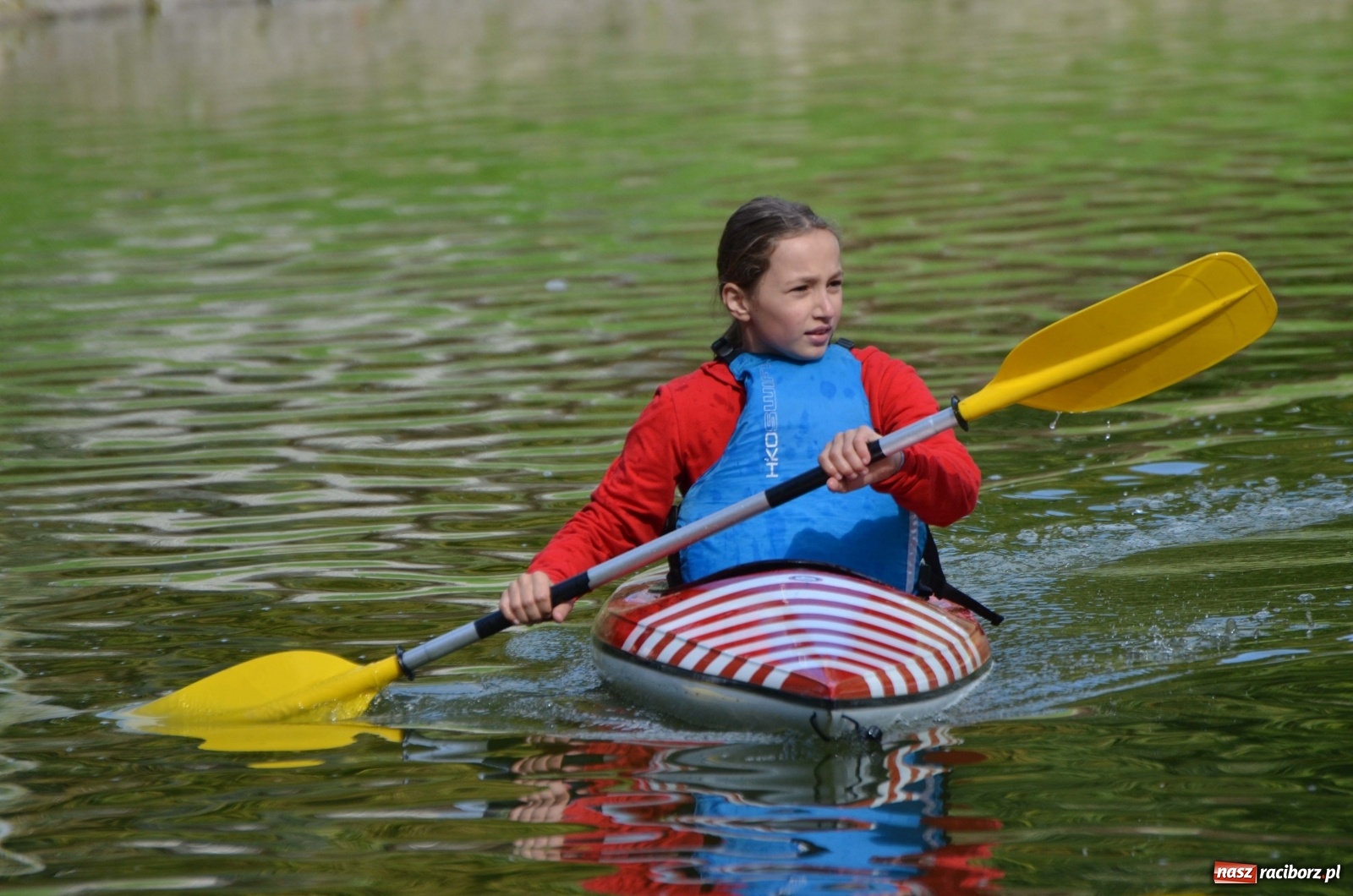 Zdjęcie w galerii na portalu naszraciborz.pl: Mistrzostwa Raciborza w kajakarstwie [FOTO i WIDEO]  wiadomości z regionu