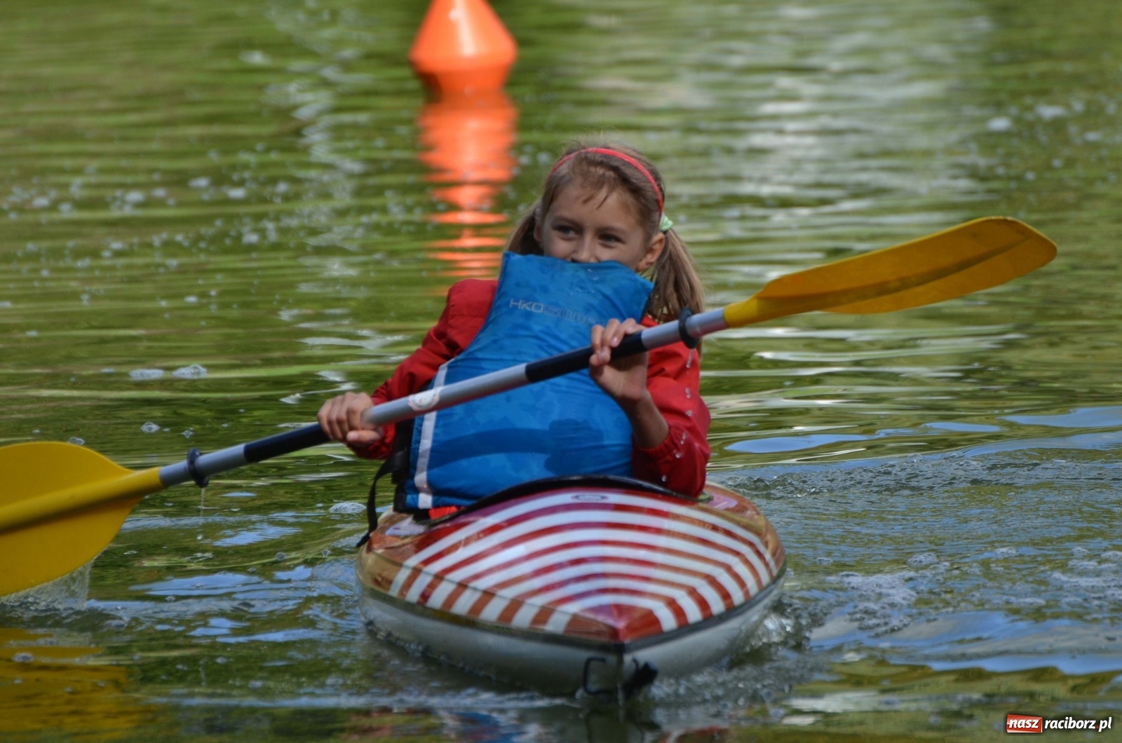 Zdjęcie w galerii na portalu naszraciborz.pl: Mistrzostwa Raciborza w kajakarstwie [FOTO i WIDEO]  wiadomości z regionu