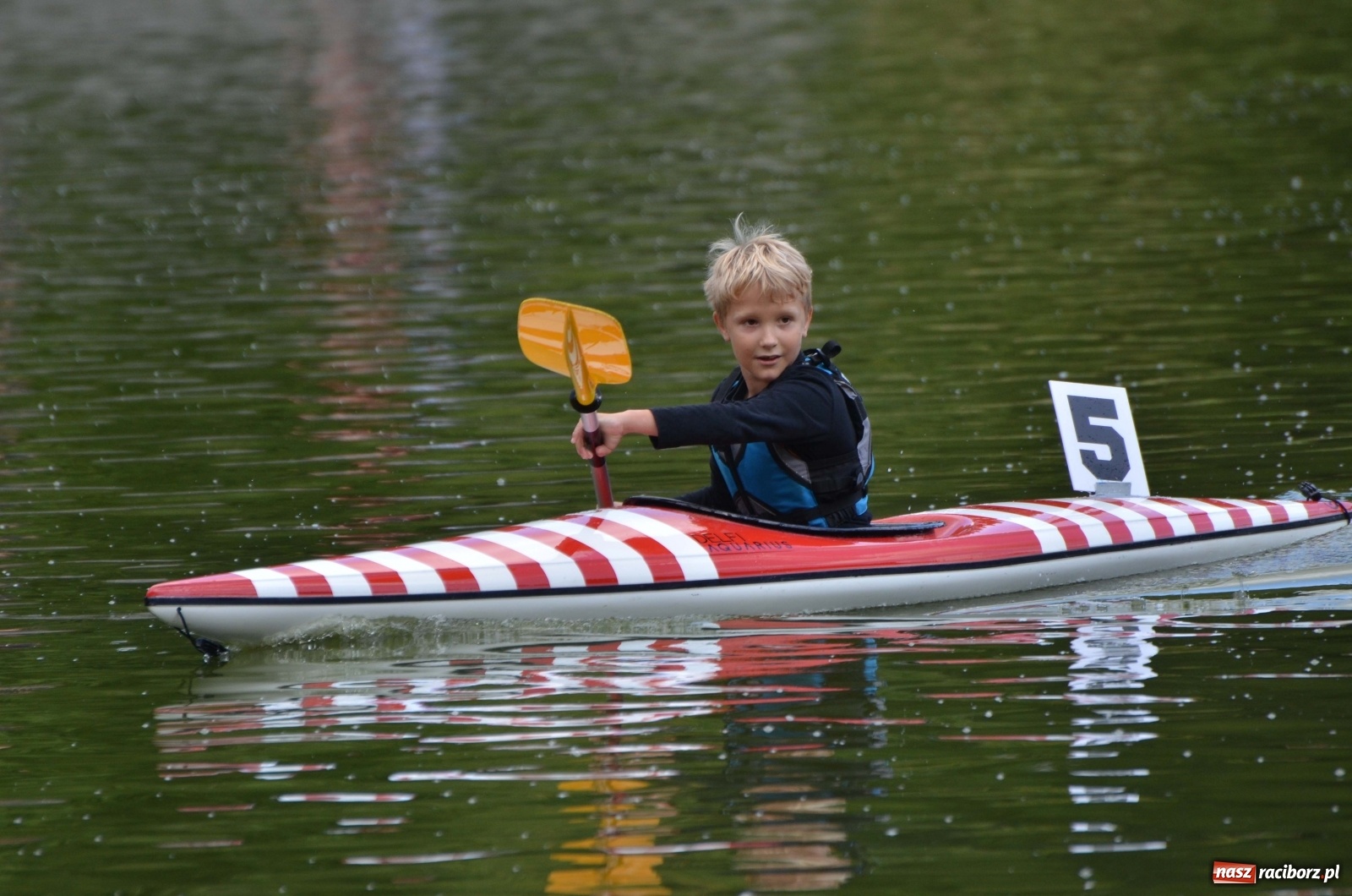 Zdjęcie w galerii na portalu naszraciborz.pl: Mistrzostwa Raciborza w kajakarstwie [FOTO i WIDEO]  wiadomości z regionu