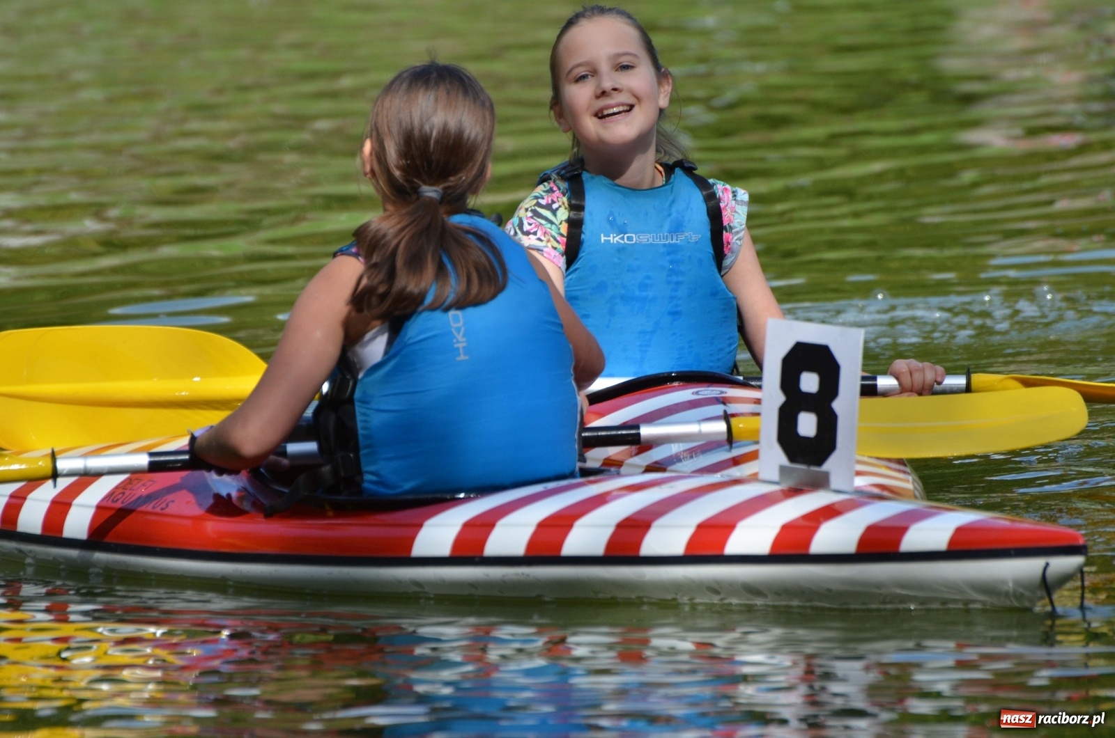 Zdjęcie w galerii na portalu naszraciborz.pl: Mistrzostwa Raciborza w kajakarstwie [FOTO i WIDEO]  wiadomości z regionu