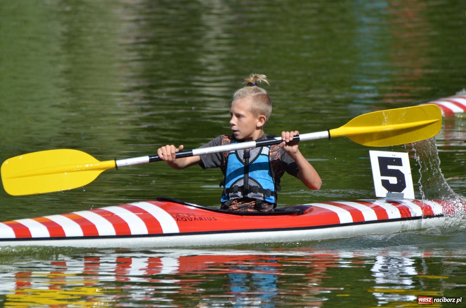 Zdjęcie w galerii na portalu naszraciborz.pl: Mistrzostwa Raciborza w kajakarstwie [FOTO i WIDEO]  wiadomości z regionu
