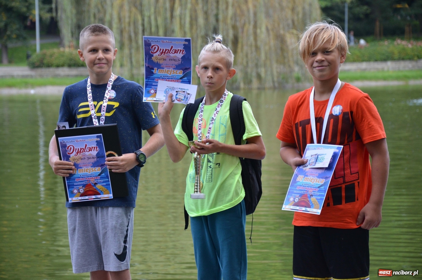 Zdjęcie w galerii na portalu naszraciborz.pl: Mistrzostwa Raciborza w kajakarstwie [FOTO i WIDEO]  wiadomości z regionu