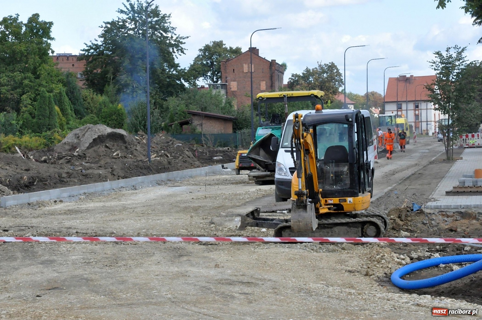 Zdjęcie w galerii na portalu naszraciborz.pl: Co dalej z Łąkową-Kościuszki? Termin przekroczony, droga rozkopana!  wiadomości z regionu