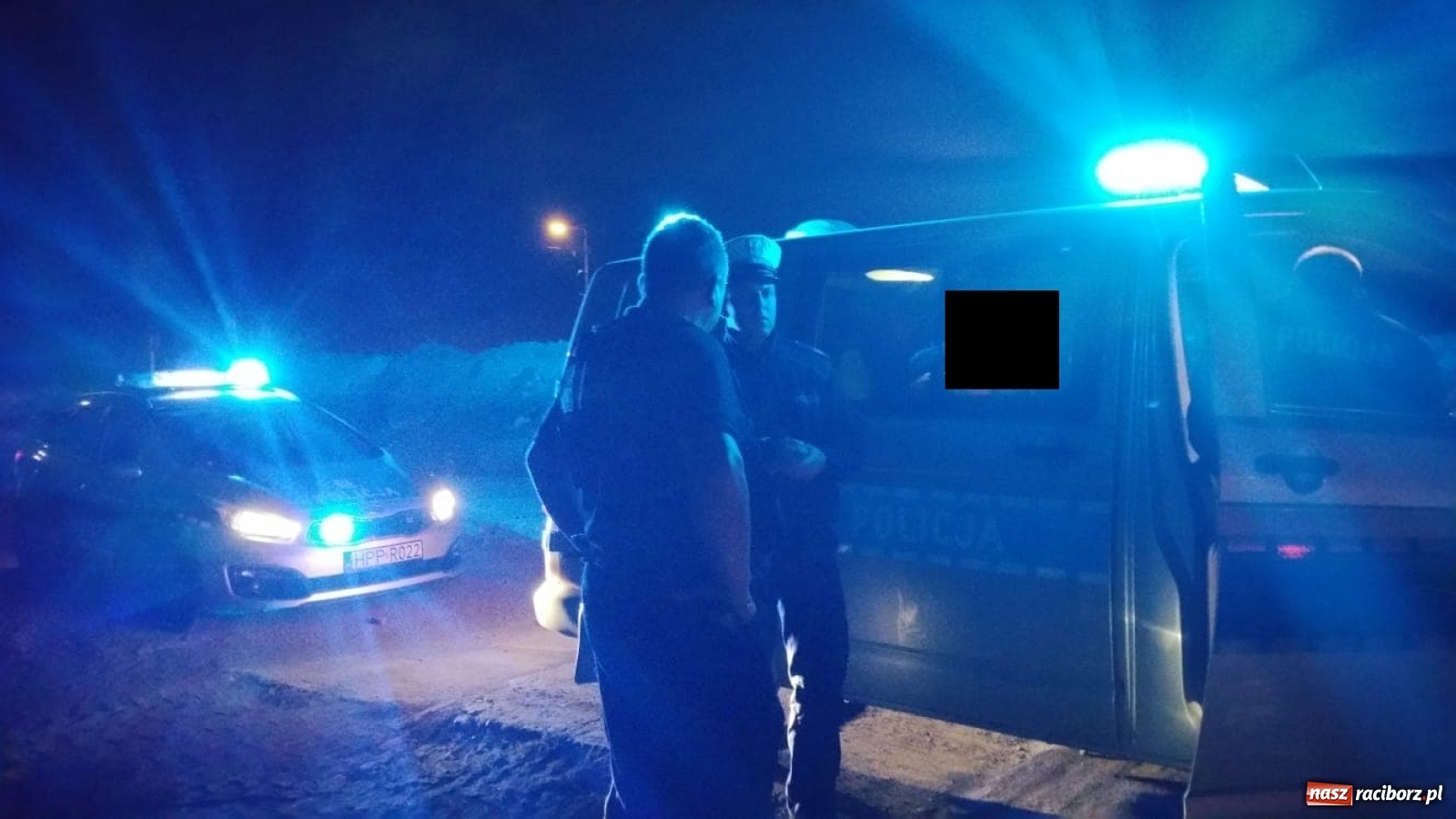Zdjęcie w galerii na portalu naszraciborz.pl: Nocny pościg na Ostrogu. Sceny jak z filmu kryminalnego [FOTO]  wiadomości z regionu
