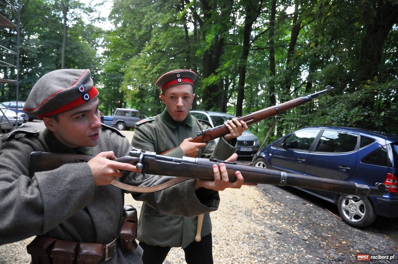 Zdjęcie w galerii na portalu naszraciborz.pl: Wielka rekonstrukcja walki o pałac w Rzuchowie wiadomości z regionu