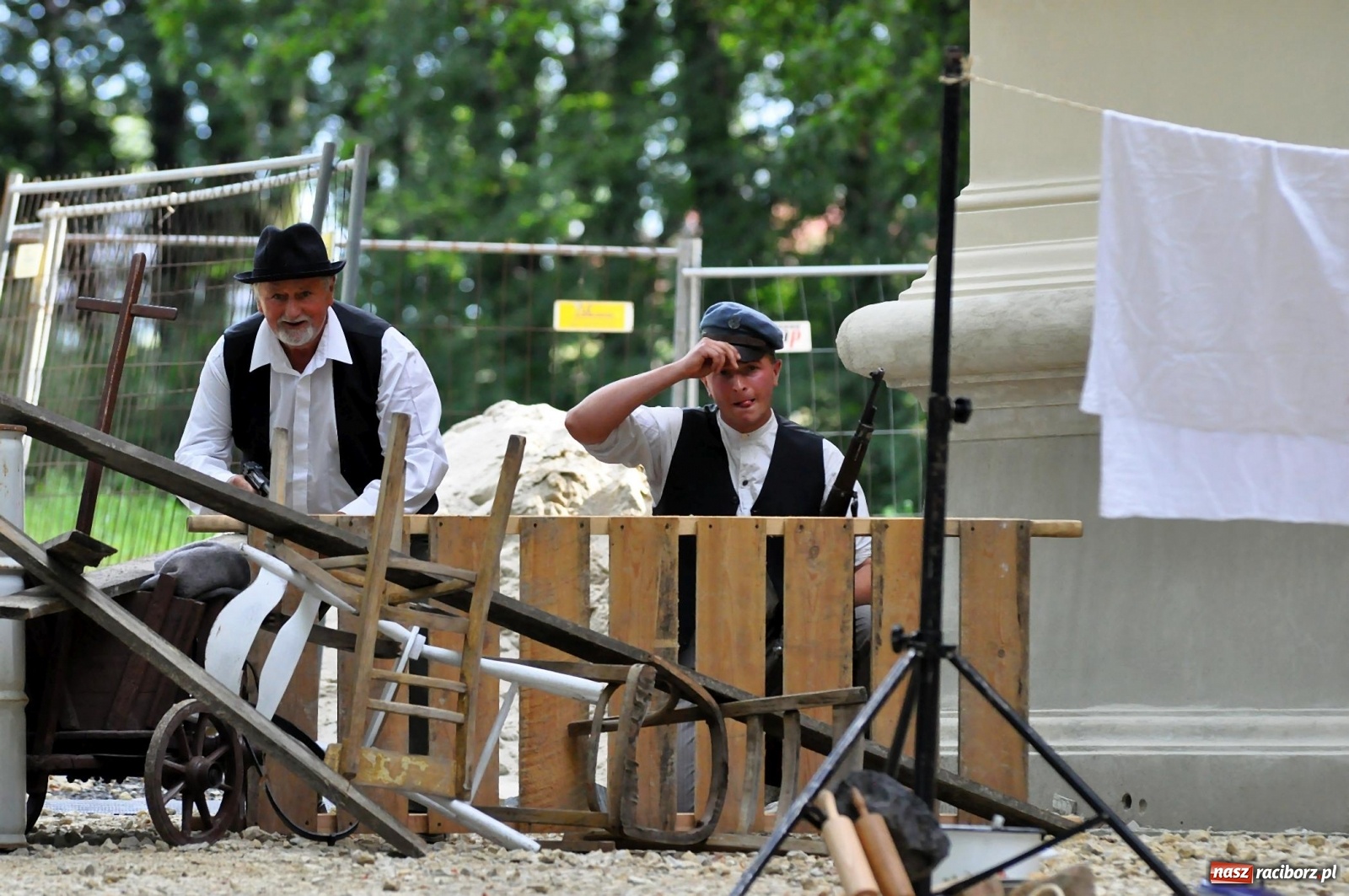 Zdjęcie w galerii na portalu naszraciborz.pl: Wielka rekonstrukcja walki o pałac w Rzuchowie wiadomości z regionu