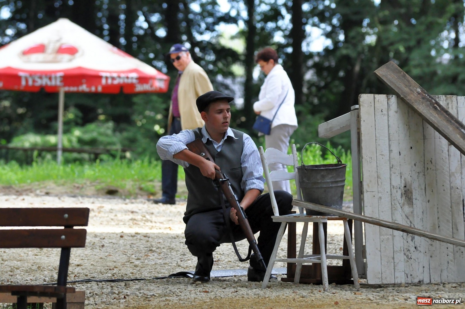 Zdjęcie w galerii na portalu naszraciborz.pl: Wielka rekonstrukcja walki o pałac w Rzuchowie wiadomości z regionu