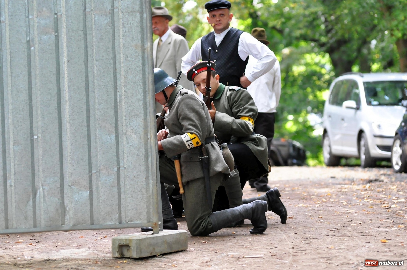Zdjęcie w galerii na portalu naszraciborz.pl: Wielka rekonstrukcja walki o pałac w Rzuchowie wiadomości z regionu