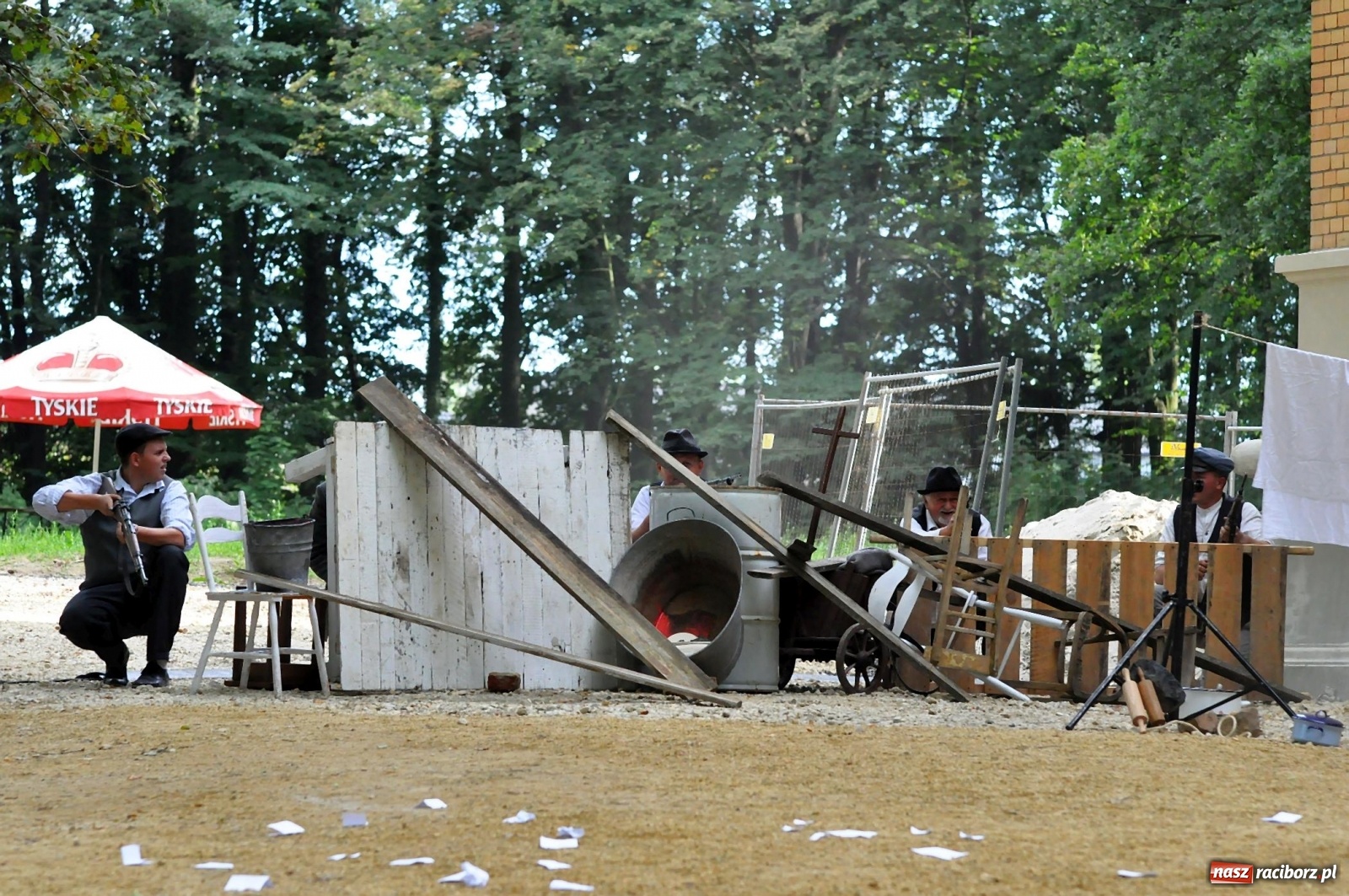 Zdjęcie w galerii na portalu naszraciborz.pl: Wielka rekonstrukcja walki o pałac w Rzuchowie wiadomości z regionu