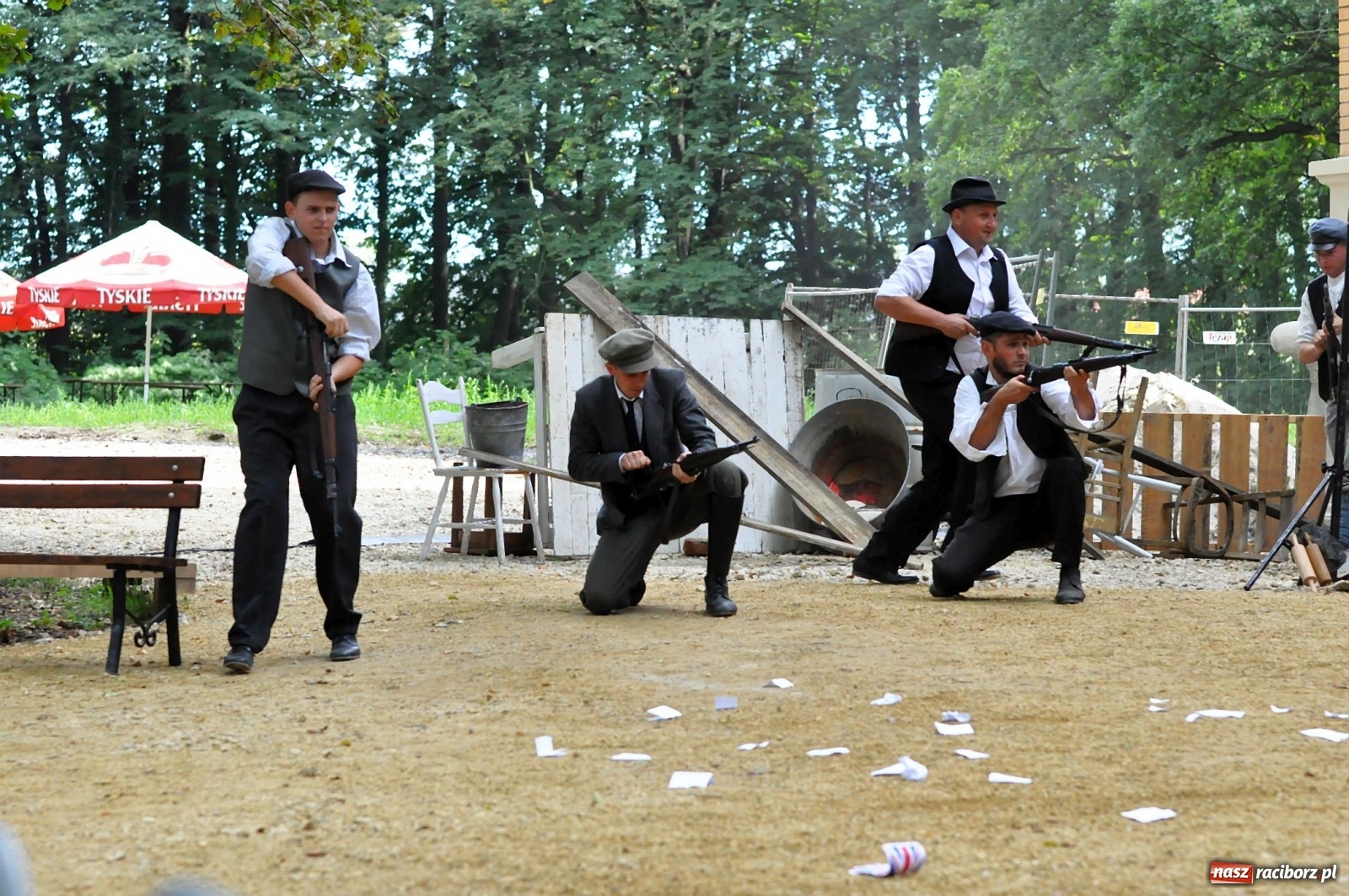 Zdjęcie w galerii na portalu naszraciborz.pl: Wielka rekonstrukcja walki o pałac w Rzuchowie wiadomości z regionu