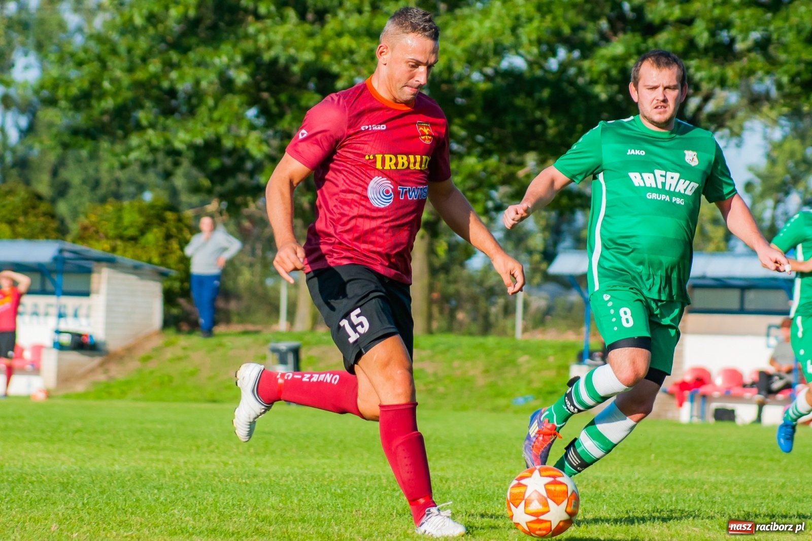 Zdjęcie w galerii na portalu naszraciborz.pl: A klasa. Zameczek Czernica rozbił Rafako [FOTO i WIDEO] wiadomości z regionu