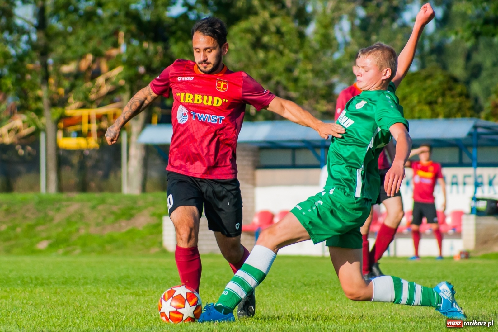 Zdjęcie w galerii na portalu naszraciborz.pl: A klasa. Zameczek Czernica rozbił Rafako [FOTO i WIDEO] wiadomości z regionu