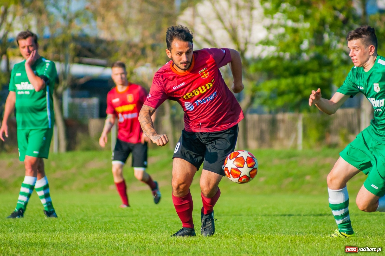 Zdjęcie w galerii na portalu naszraciborz.pl: A klasa. Zameczek Czernica rozbił Rafako [FOTO i WIDEO] wiadomości z regionu