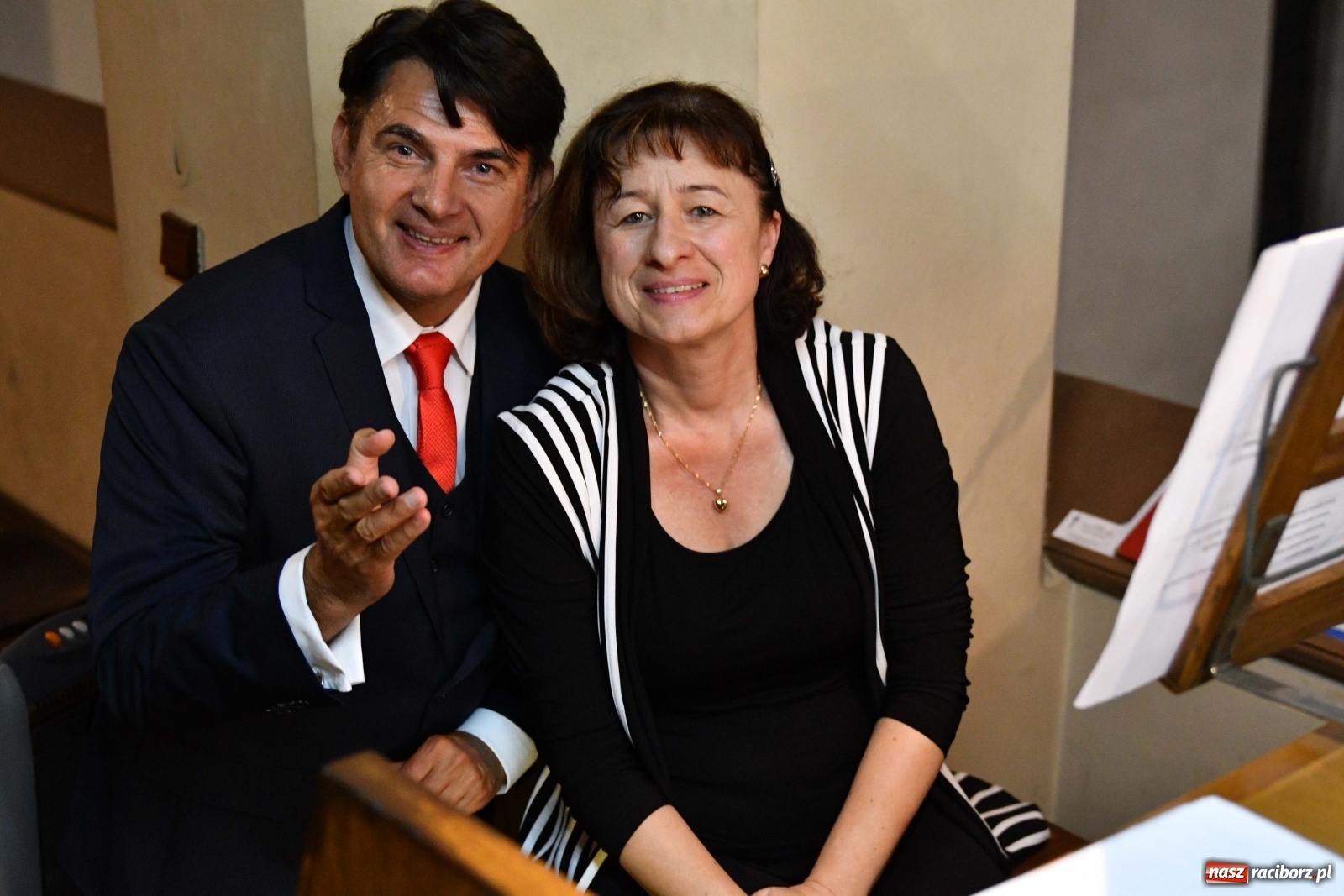 Zdjęcie w galerii na portalu naszraciborz.pl: Gdańscy artyści wystąpili w kościele farnym [FOTO] wiadomości z regionu