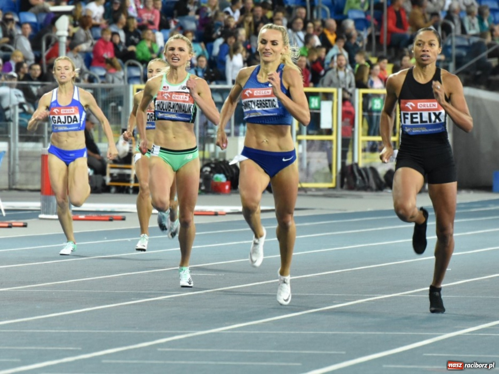 Zdjęcie w galerii na portalu naszraciborz.pl: Stadion Śląski szczęśliwy dla polskich lekkoatletów. Justyna druga [FOTO] wiadomości z regionu