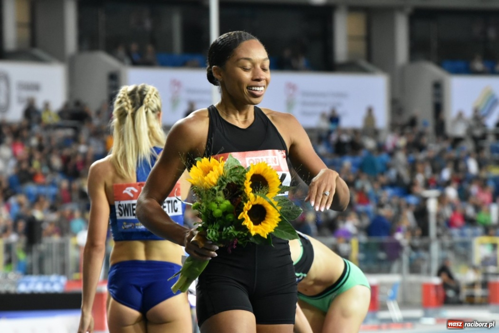 Zdjęcie w galerii na portalu naszraciborz.pl: Stadion Śląski szczęśliwy dla polskich lekkoatletów. Justyna druga [FOTO] wiadomości z regionu