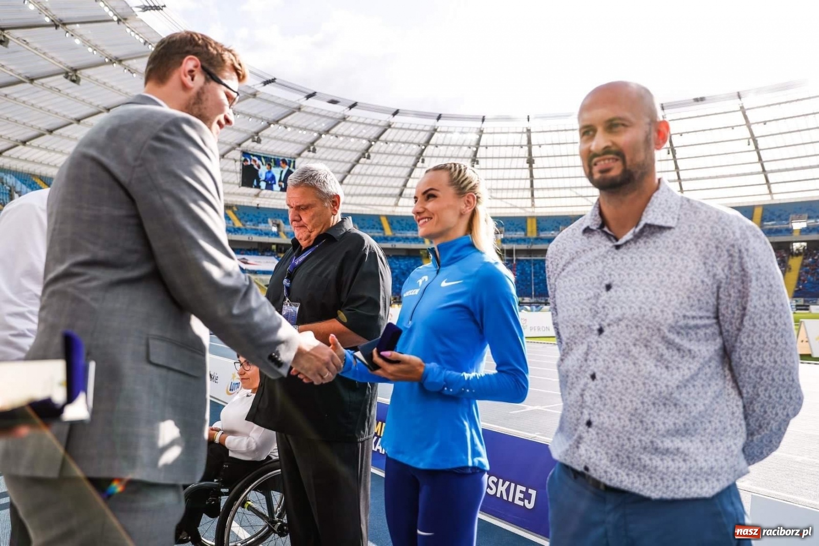 Zdjęcie w galerii na portalu naszraciborz.pl: Stadion Śląski szczęśliwy dla polskich lekkoatletów. Justyna druga [FOTO] wiadomości z regionu