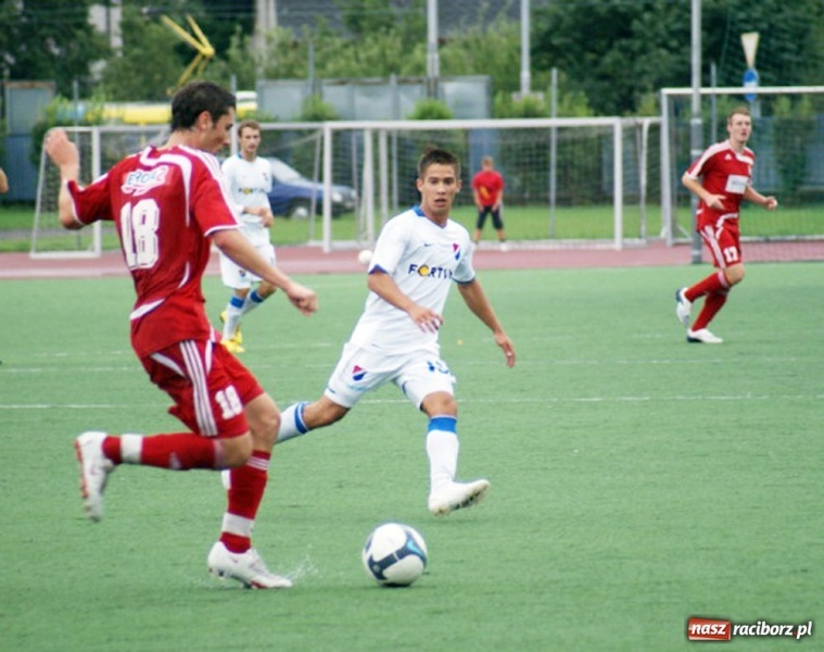 Zdjęcie w galerii na portalu naszraciborz.pl: Zejdler w kadrze A Banika Ostrawa wiadomości z regionu