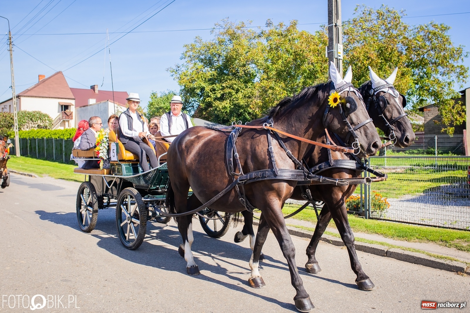 Zdjęcie w galerii na portalu naszraciborz.pl: Korowód jak maraton. Dożynki w Pogrzebieniu [FOTO i WIDEO]  wiadomości z regionu