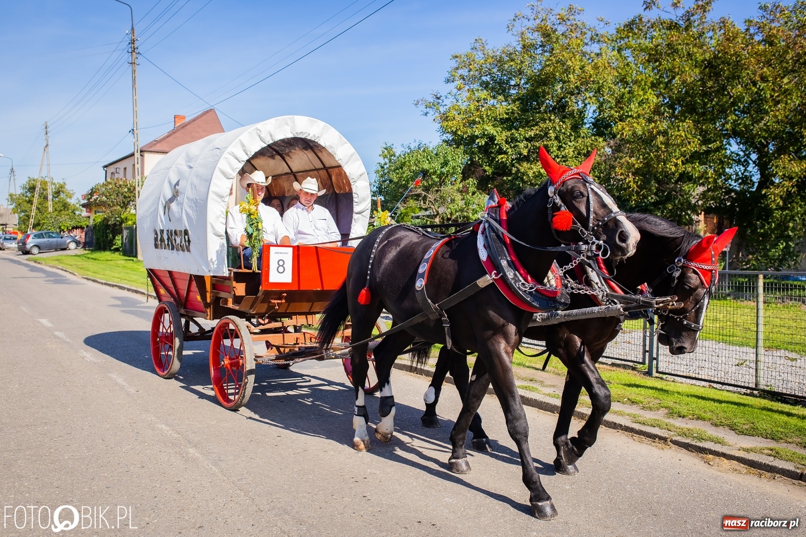 Zdjęcie w galerii na portalu naszraciborz.pl: Korowód jak maraton. Dożynki w Pogrzebieniu [FOTO i WIDEO]  wiadomości z regionu